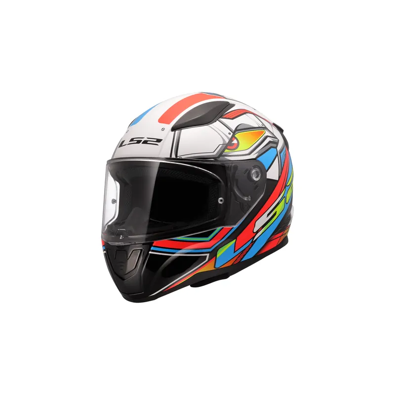 Garantierte Lieferung LS2 FF353 Rapid II XDRON Weiß Neon Orange Motorrad Helm Integralhelm Race L (59-60cm)