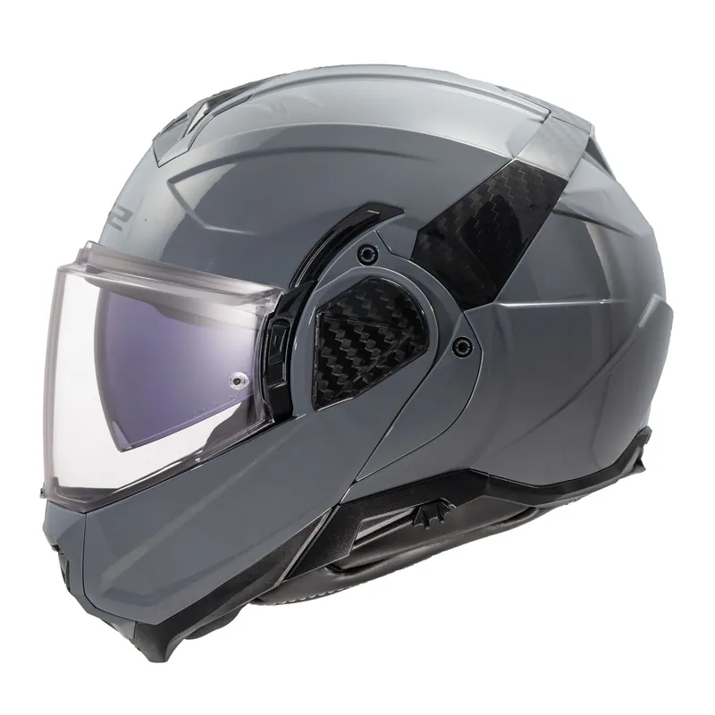 Kracherpreis LS2 Klapphelm Advant II Solid Nardo Grau FF910 Motorrad Helm Integralhelm M (57-58cm)