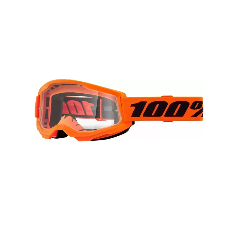 100 % Crossbrille Strata2 Orange EVO Motocross Enduro Downhill MTB BMX DH Rabatt