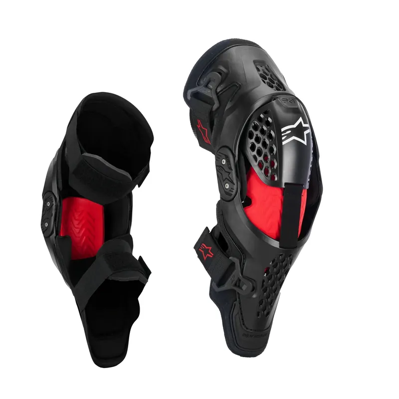 Jetzt Kaufen Alpinestars SX1 Plasma Knieschützer Knieschutz MX Motocross Cross Protektoren L /XL