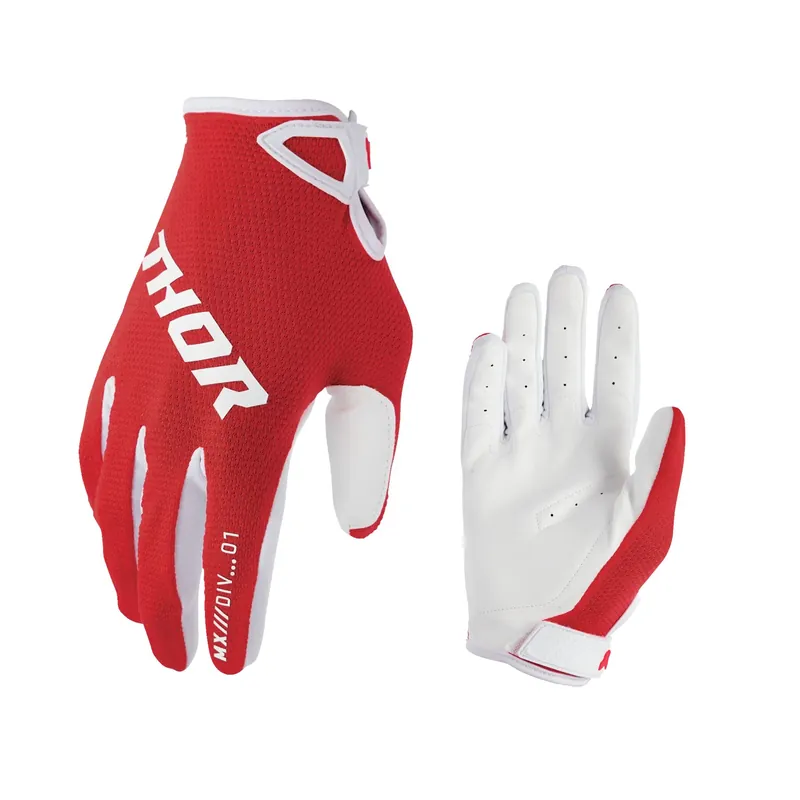 Neue Ware Thor Ridemode Static Rot Handschuhe MX Motocross Enduro Quad BMX MTB Downhill