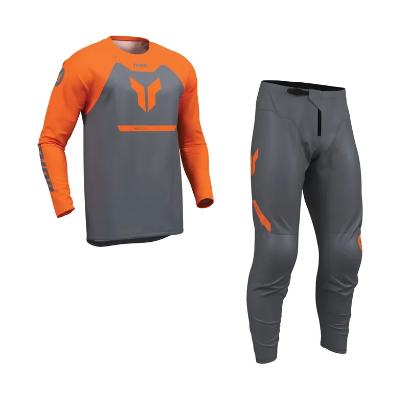 Jetzt Kaufen Thor MX Ridemode KINDER Youth Menace Orange Motocross Combo Cross Hose Jersey US XL / EU 152 US 28 / EU 152
