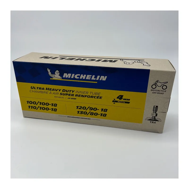 MICHELIN 4mm Schlauch 18UHD 120/90 130/80 100/100 110/100-18 Zoll Heavy Duty extra verstärkt TR4 Angebot