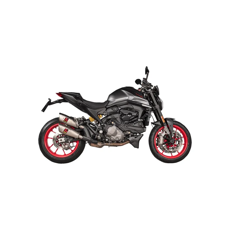 Heißes Angebot Akrapovic Slip-On Titan Endschalldämpfer f. DUCATI MONSTER 937 21-25 mit ABE