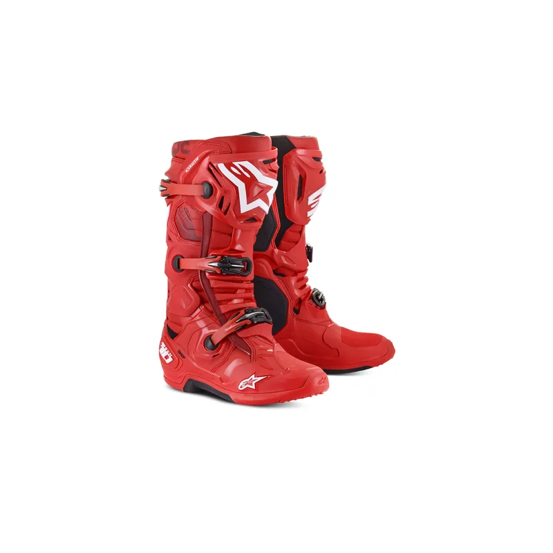 Alpinestars TECH 10 EVO MX Stiefel Rot DHCP Motocross 1 US 12 / EU 47 Must-Have