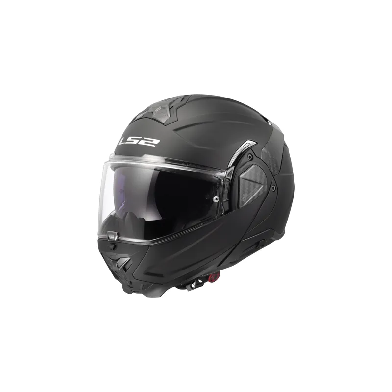 Bestseller LS2 Klapphelm Advant II Solid Schwarz Matt FF910 Motorrad Helm Integralhelm S (55-56cm)