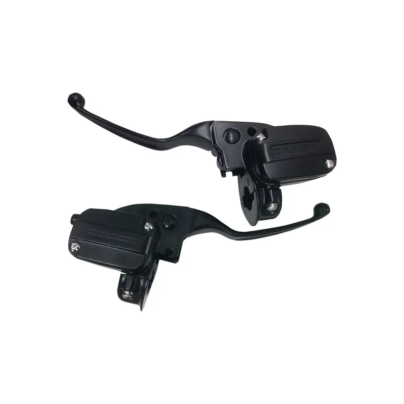 Online Kaufen Drag Specialties Brems- & Kupplungshebeleinheit Ø25,4mm Schwarz ABS f. Harley