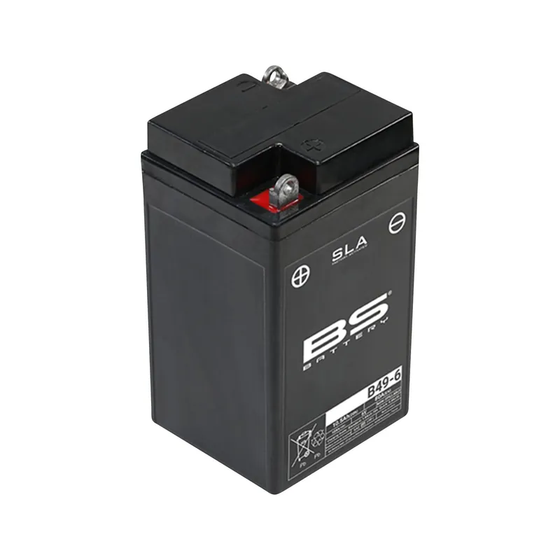 Sofort Bestellen BS Battery Motorradbatterie 6V B49-6 10AH 80A AGM wartungsfrei werksakt.