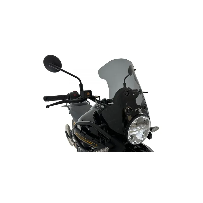 WRS Windschild Touring dunkel getönt f. ROYAL ENFIELD HIMALAYAN 450 24–25 m. ABE Neu Im Sortiment