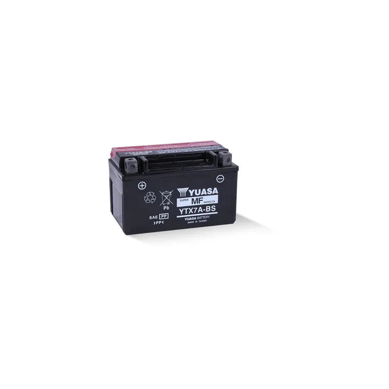 Heißes Angebot Yuasa Motorradbatterie 12V YTX7A 6AH 105A AGM wartungsfrei werksakt.