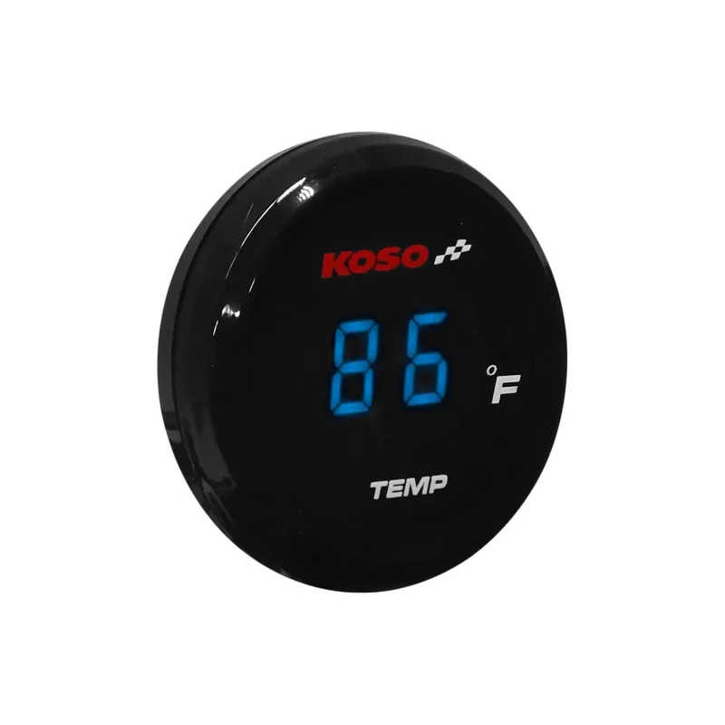 KOSO I-Gear Thermometer universal Motorrad Ø 39,9 mm Solange Der Vorrat Reicht