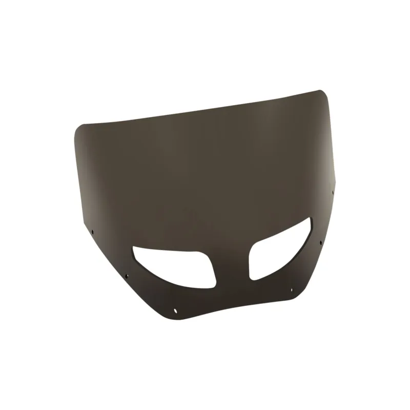 Rückläufer ! Memphis Shades Road Warrior Windschild DBSMK 11" dunkel getönt Belüftet Garantierte Lieferung