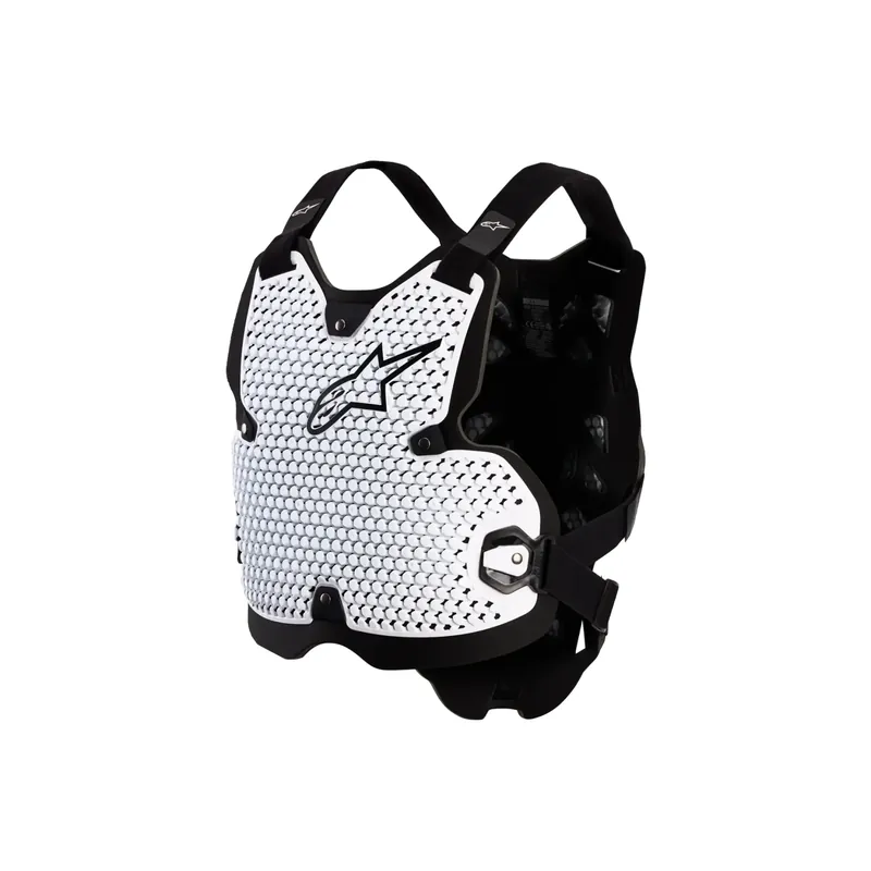 Neue Kollektion Alpinestars Bionic Action V2 Chest Protektor Brustpanzer weiß Motocross Enduro MTB