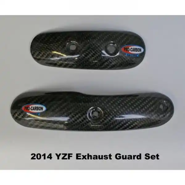 Sonderangebot Carbon Krümmerschutz SET Yamaha YZF 250 19-23, WR250F 20-23