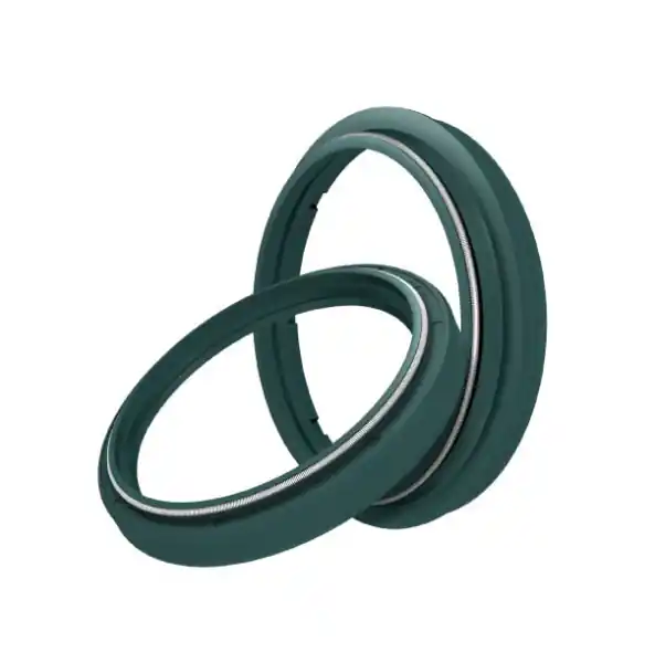 Schneller Versand SKF Showa 43mm, 1x Gabeldichtring, 1x Staubkappe und 1x Distanzring