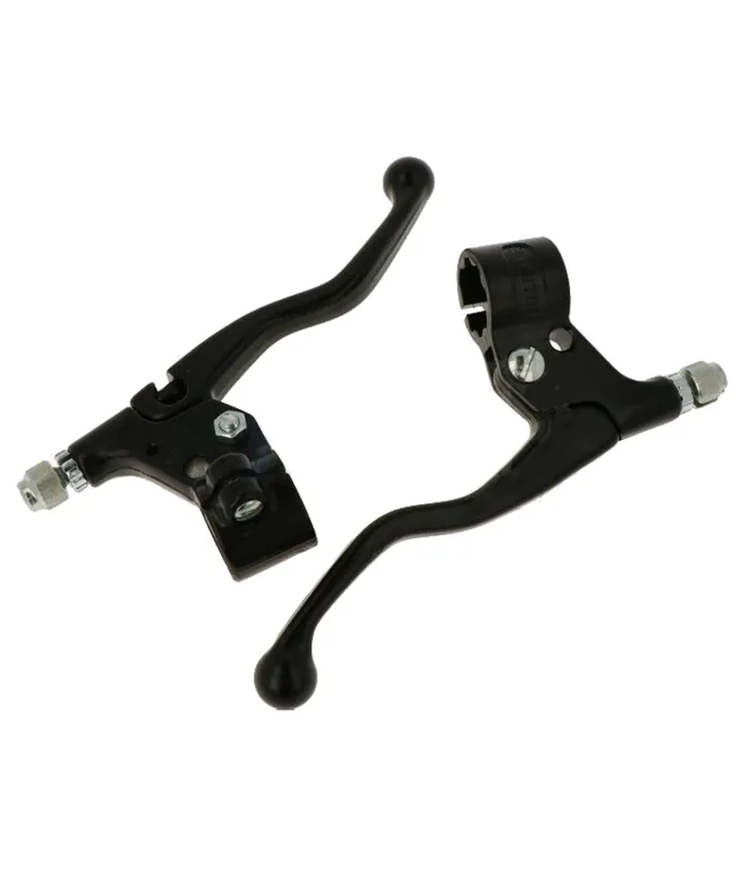 Bremshebelsatz Alu Ø 22mm Bremsgriffe Armatur schwarz 14cm -Lusito- Versand Am Gleichen Tag