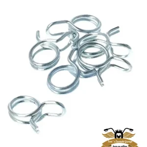 Letzte Chance 4 x Klemmfeder 7,8-8,3mm Schlauchschelle Schlauchklemme