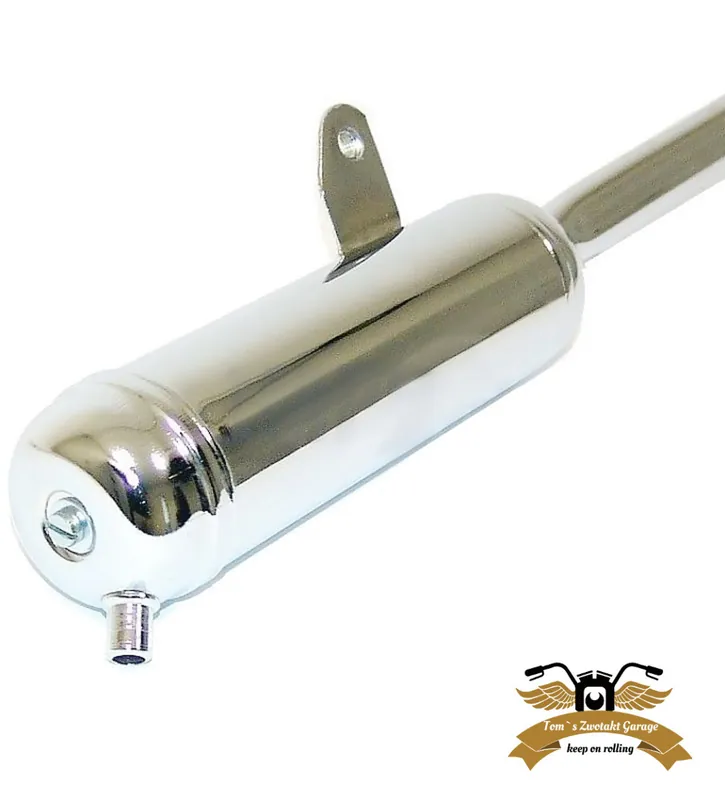 Meistverkauft Auspuff verchromt JAMARCOL Schalldämpfer 22,5 mm Anschluß Chrom Piaggio Ciao