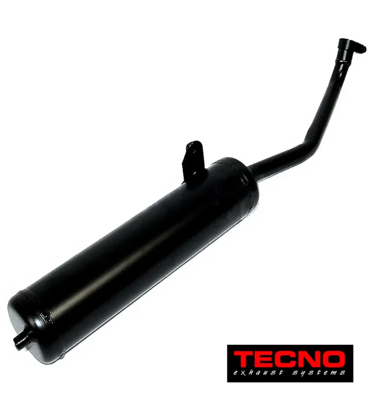 Auspuff Piaggio Ciao Mix 40 km/h 22mm Anschluß Schalldämpfer -Tecno- Letzte Chance