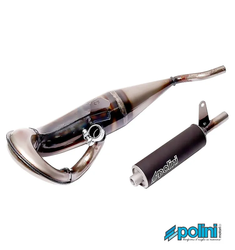 Jetzt Kaufen Auspuff Sport Rennauspuff Polini Sport SP 22mm Anschluß Piaggio Ciao PX