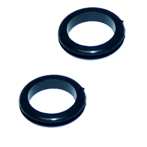 Top-Seller 2 x Mofa Moped Gummi Tülle Durchgangstülle Kabeldurchführung Kabeltülle 14,2 x 17,5 mm