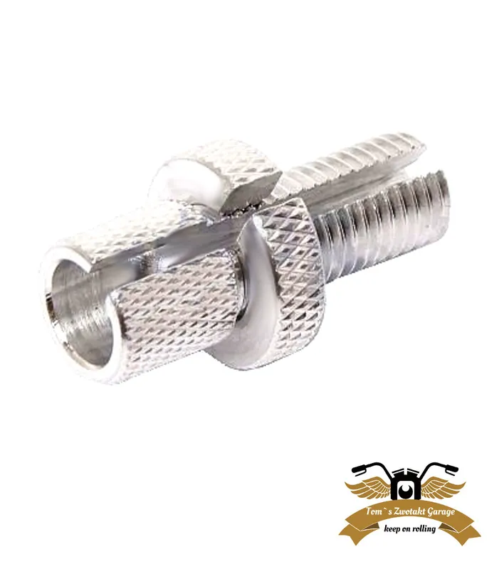 Einstellschraube M10 *1,25 x 35 mm Rändel Schraube Bowdenzug Bremse geschlitzt Online Kaufen