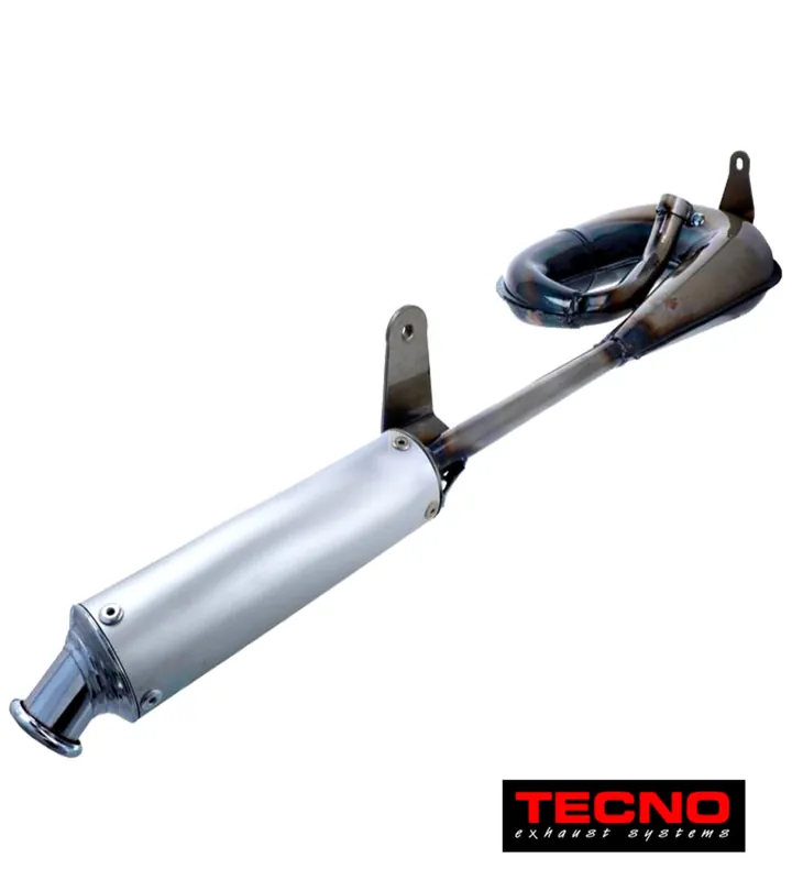 Top-Seller Auspuff Rennschnecke Tecno Circuit 22mm Anschluß Gilera EC1 / Citta