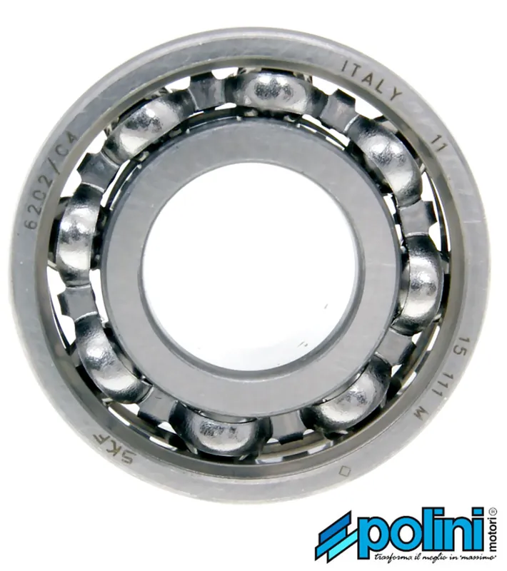 Zertifiziert Kurbelwellenlager Polini 6202/C4 für Piaggio Vespa Boxer, Bravo,Ciao