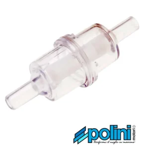 Benzinfilter Polini transparent 6 mm für Mofa Moped Motorrad Solange Der Vorrat Reicht