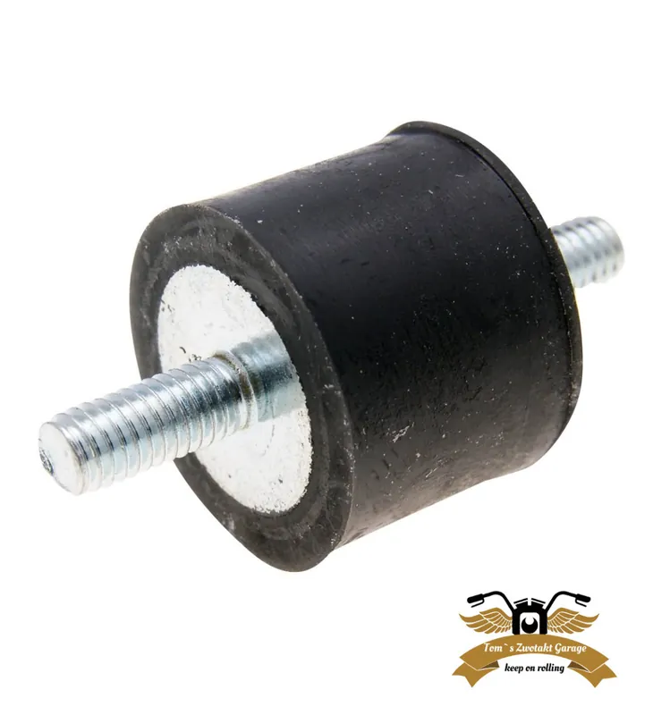 Auspuffhalterung Silentblock Gummilager Gummipuffer M6x14 25x20mm Mofa Moped Solange Der Vorrat Reicht