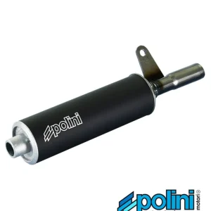 Auspuff Topf Schalldämpfer Polini To One / SP 18 mm Anschluß Ciao Sichere Zahlung