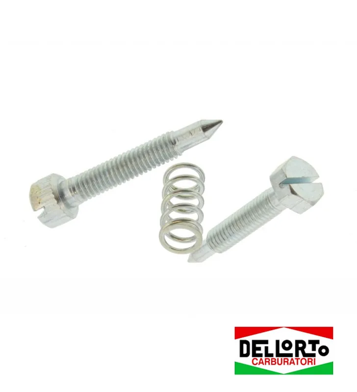 Dellorto SHA Leerlauf Einstellschraube mit Feder Begrenztes Angebot