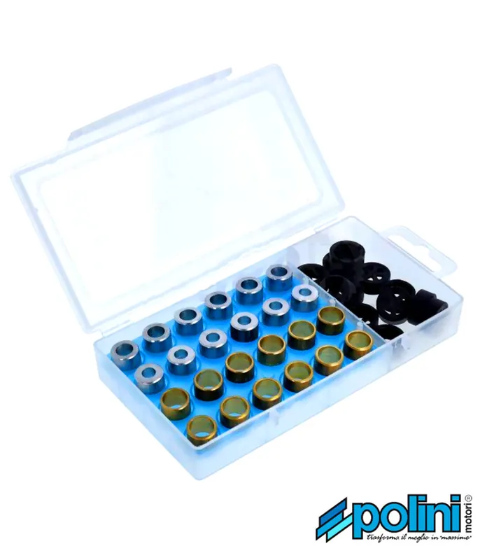 Variomatikgewichte 16x13mm Variatorrollen 5,5/6/6,5/7g -Polini- Neu Im Sortiment