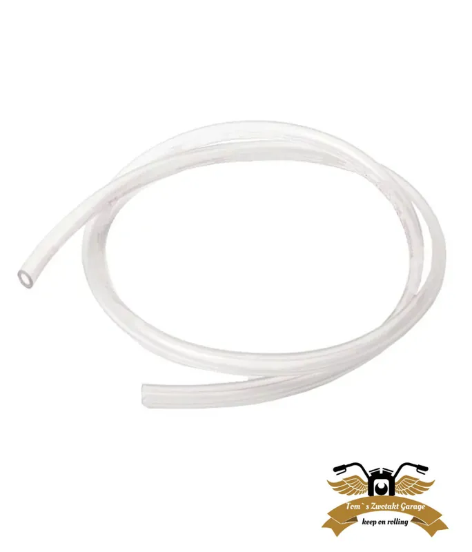 Benzinschlauch klar transparent PVC 5x8 mm 1m Preis Gesenkt