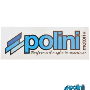 Aktuell Aufkleber Sticker transparent Polini Aufkleber ca. 120x40 mm