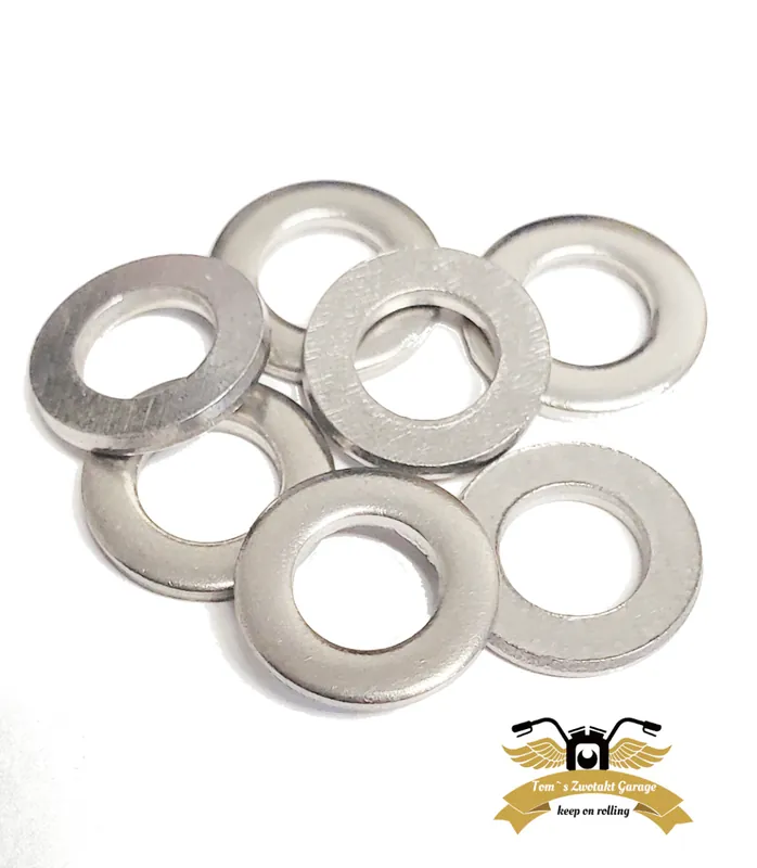 4 x Unterlegscheibe M8 DIN 125 A 8,4x16x1,6 mm Stahl verzinkt Unterlegscheiben Finale Aktion