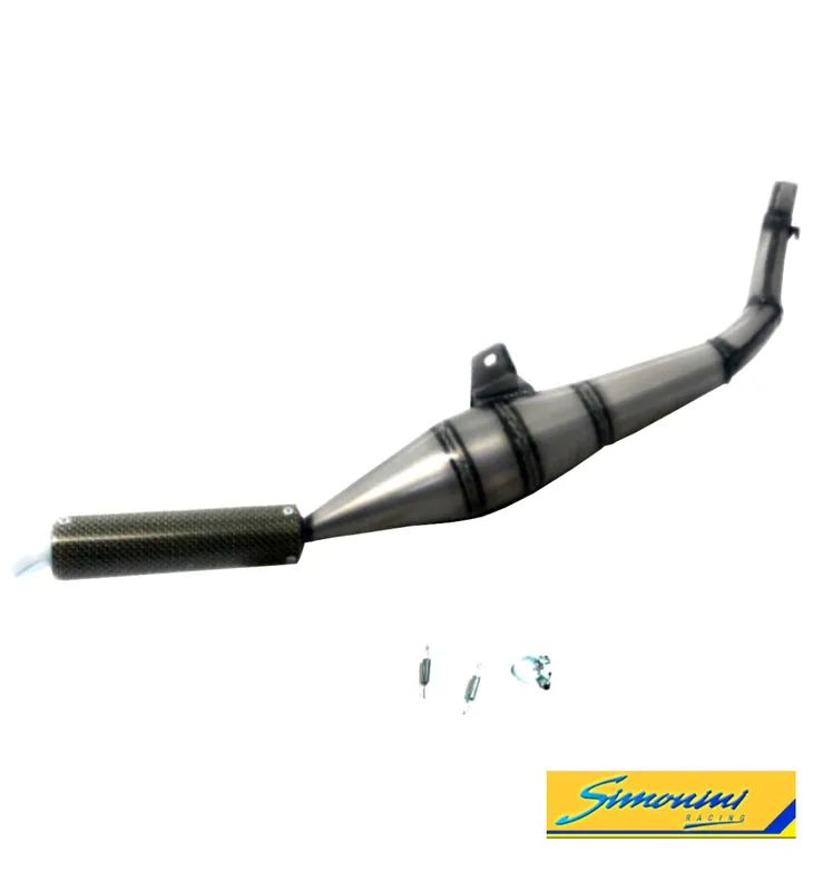 Auspuff Rennauspuff Simonini Thunder 50218 Carbon-Auspuff Ø 22mm Anschluß Ciao, Bravo Sichere Zahlung