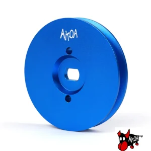 Preisknaller Riemenscheibe / Pully Aluminium blau eloxiert AKOA CNC 80mm Pulley Ciao