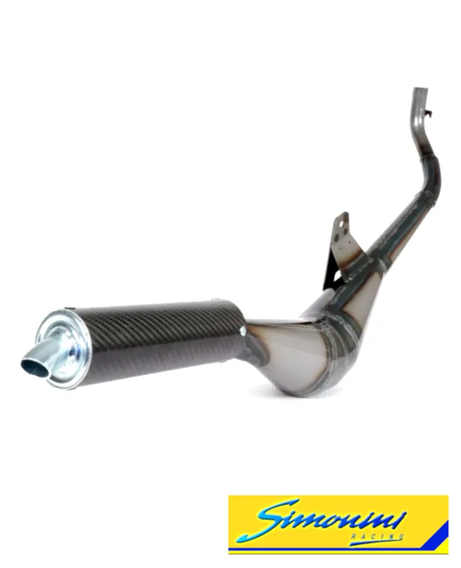 Nur Für Kurze Zeit Auspuff Simonini Calibrata Carbone Ø 22mm Racing Ciao, Bravo, Si -Simonini-