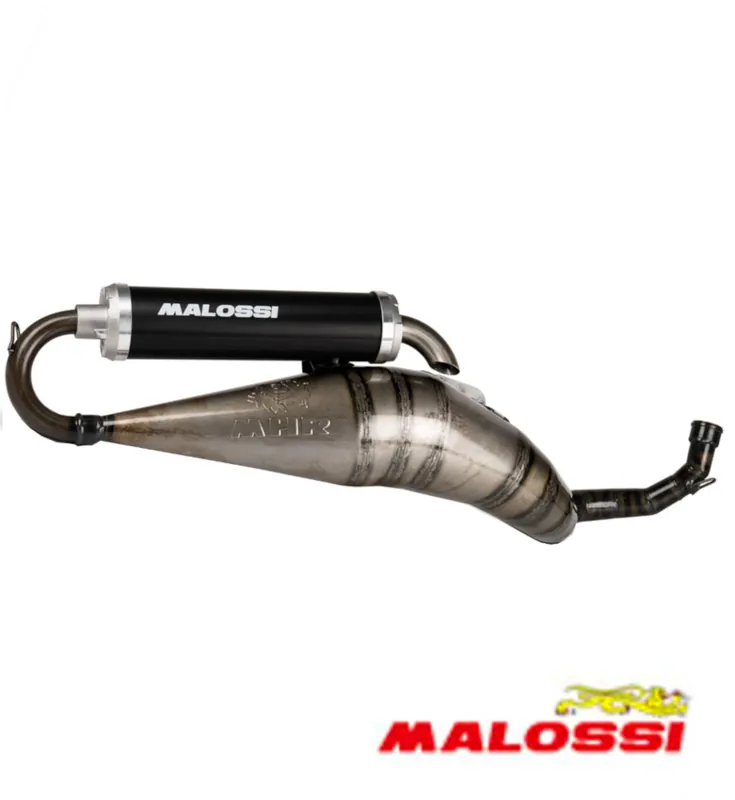 Auspuff Malossi MHR Rennauspuff Ø 27mm Anschluß Moped Racing Ciao -Malossi- Preisknaller