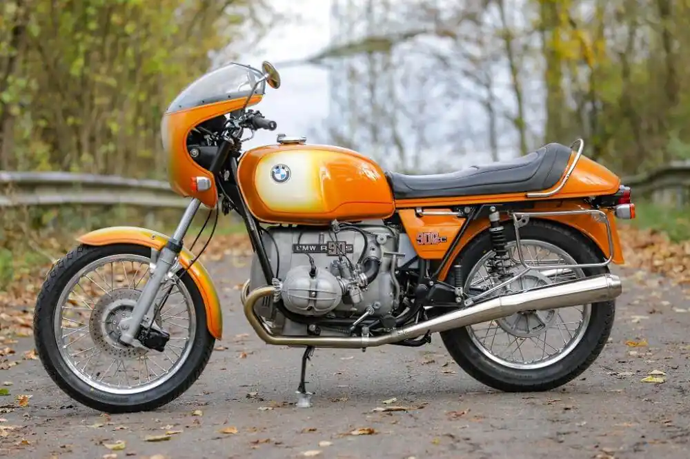 BMW R90S Restauration - Wiederaufbau auf Neufahrzeugniveau Sale