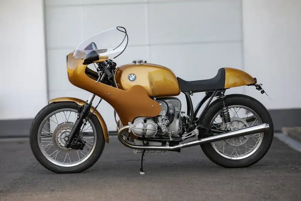 Heißes Angebot BMW R90 Concept Bike Classic Racer Gold