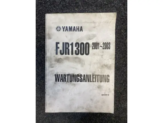 Sale Yamaha Wartungsanleitung FJR1300 2001-2003