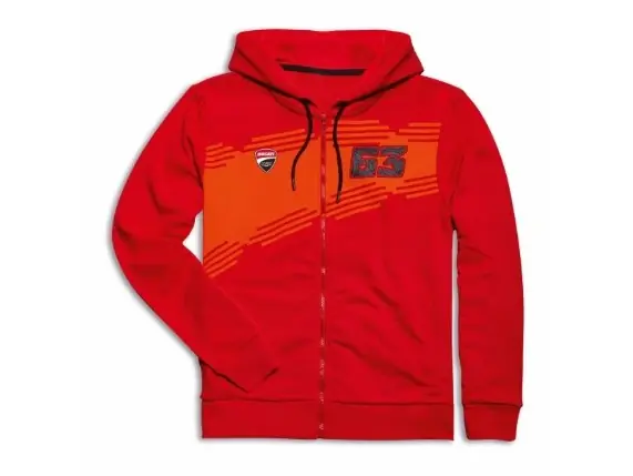 Ducati Sweatshirt mit Kapuze-Dual Pecco Herren Billig